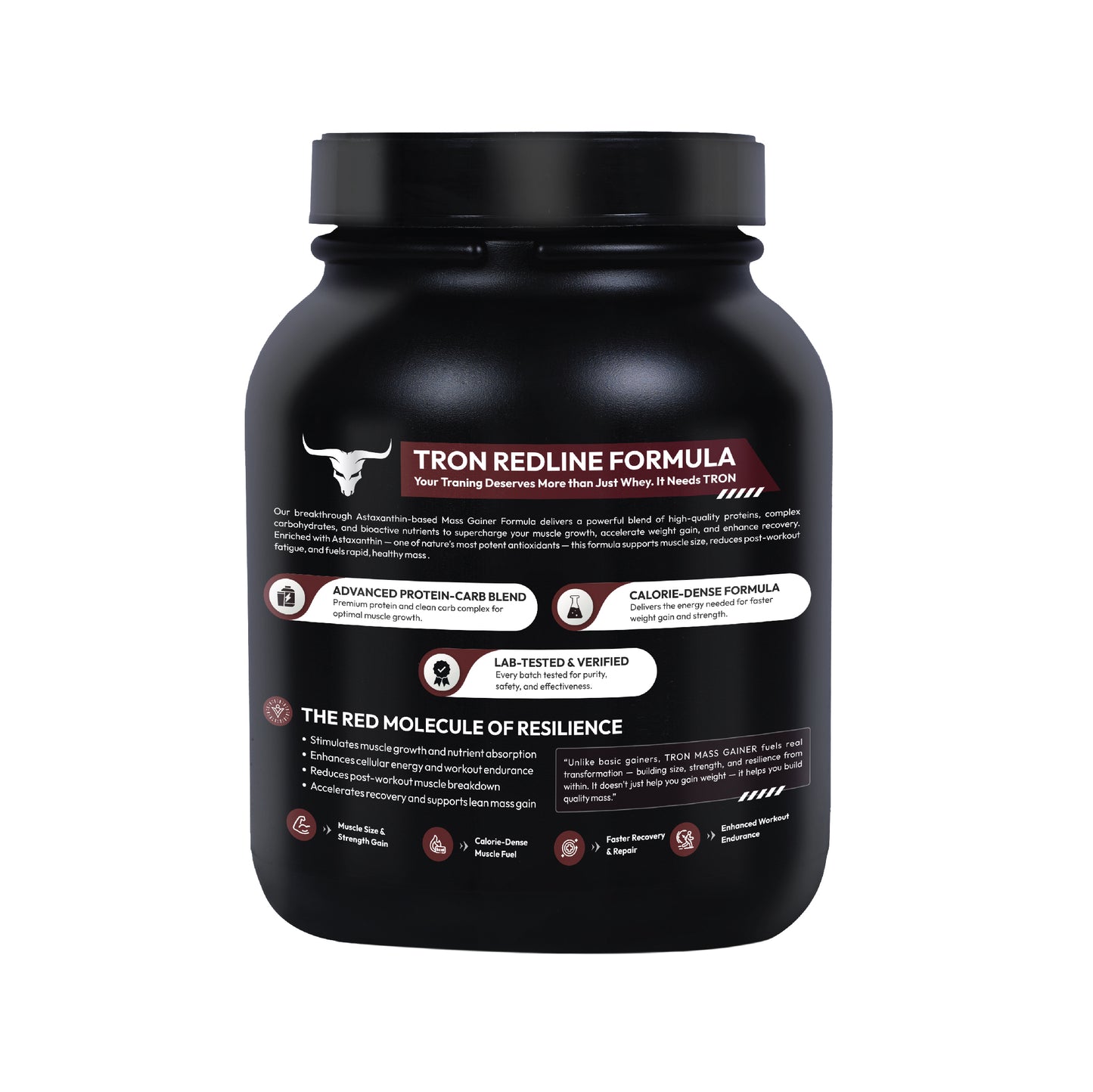 Tron Elevate Mass Gainer & Get Creatine 100gm Free