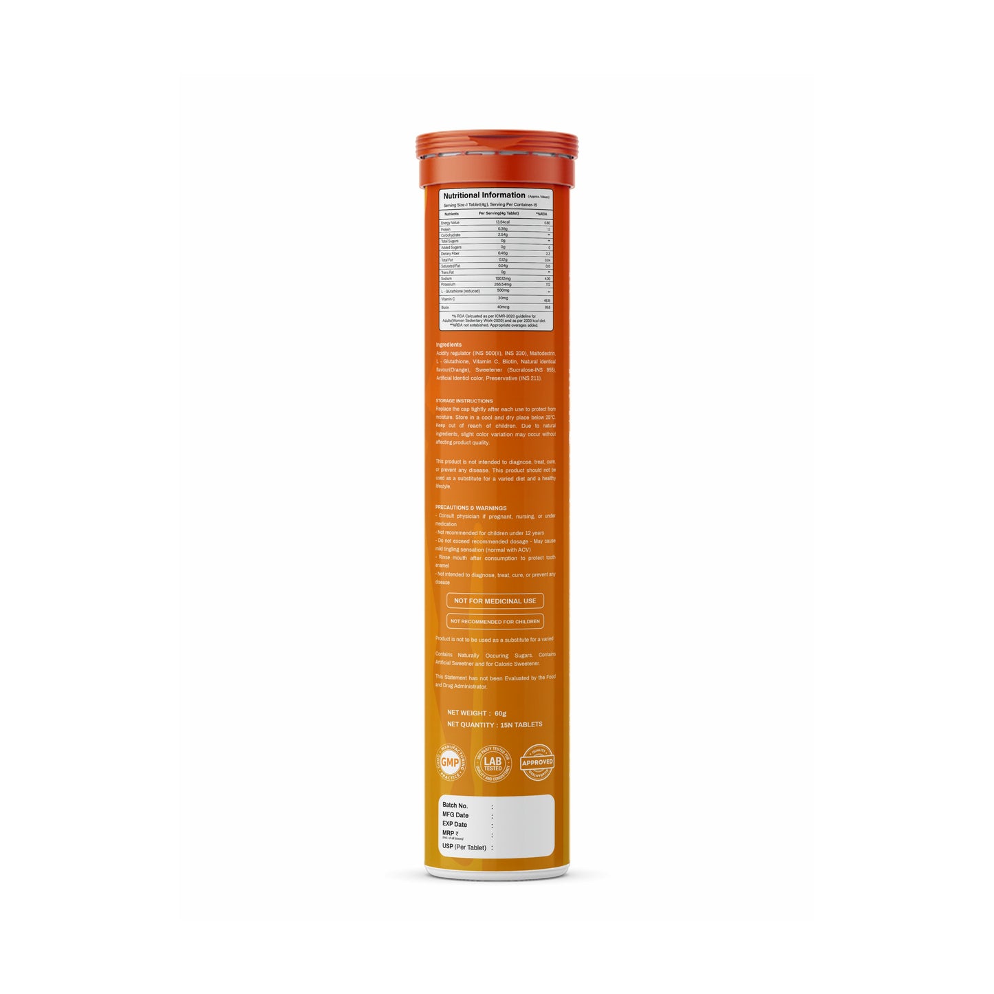 Tron L-Glutathione Effervescent Combo