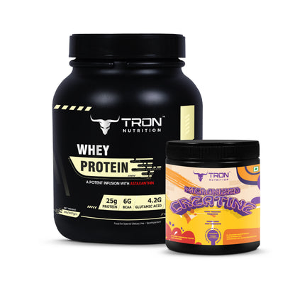 Tron Whey Protein 2lb & Get Free Creatine 100gm