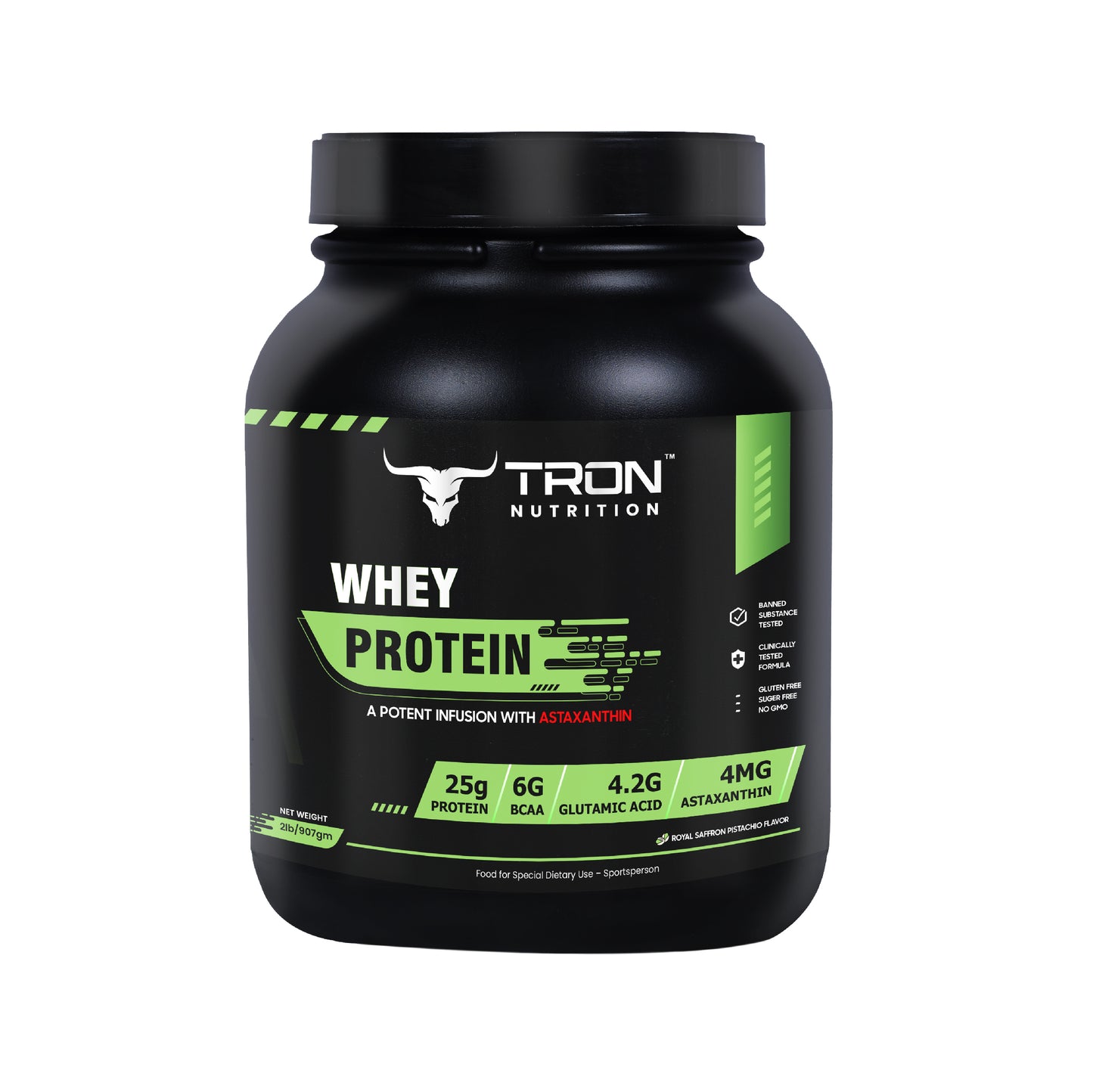 Tron Whey Protein | World's First Astaxanthin Infused Whey