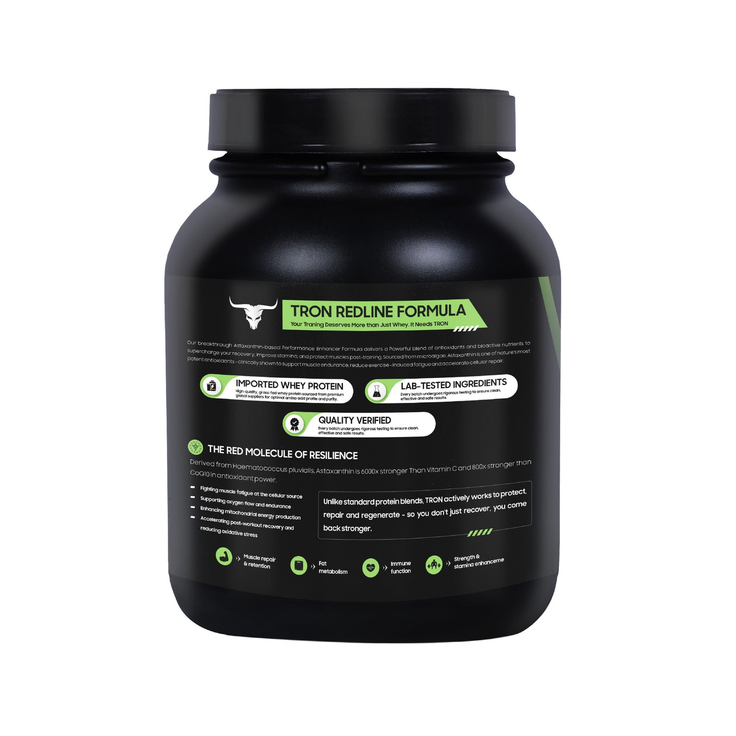 Tron Whey Protein | World's First Astaxanthin Infused Whey